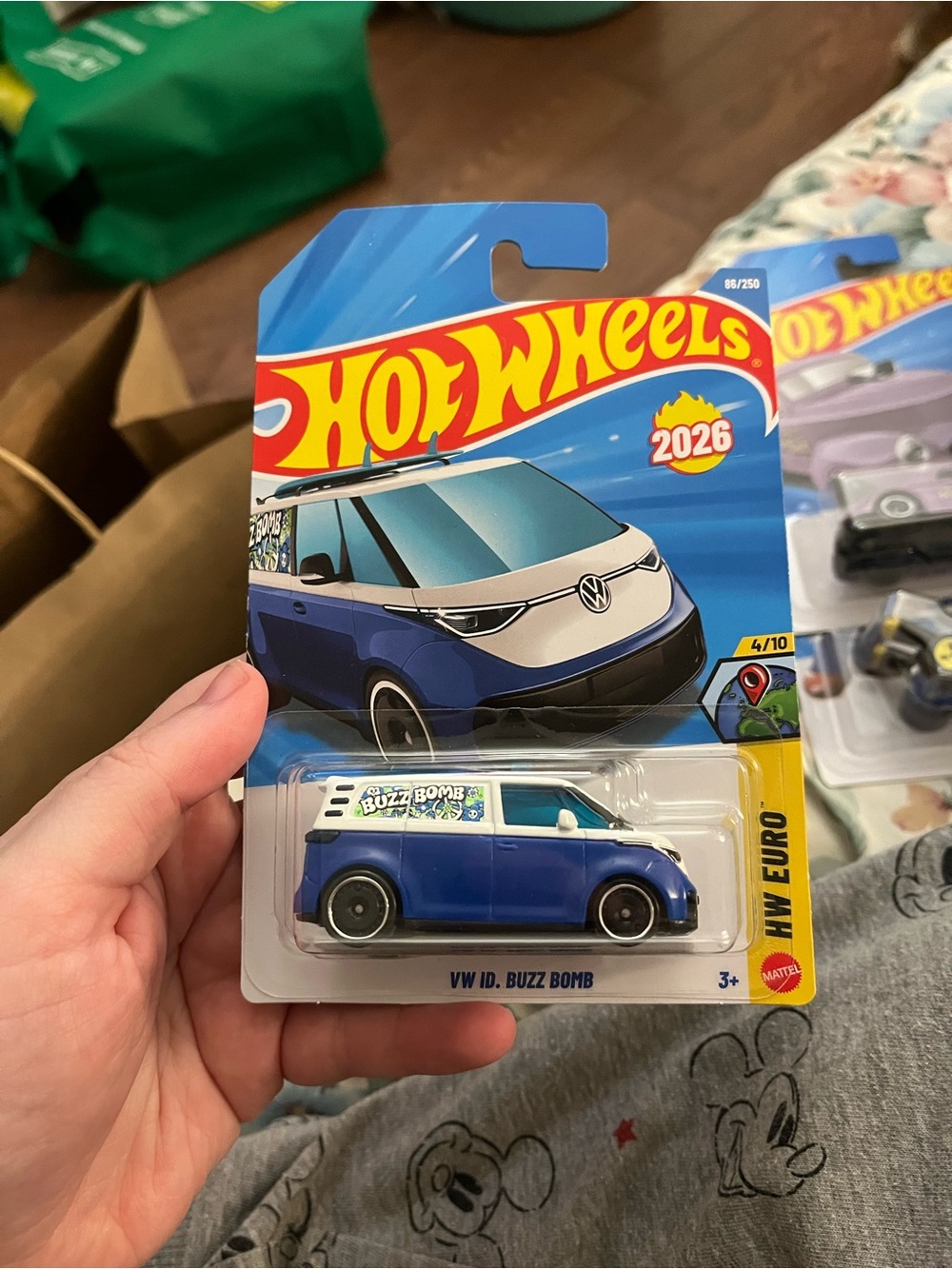 Hot Wheels VW ID. Buzz Bomb HW Euro Die-Cast Toy Car